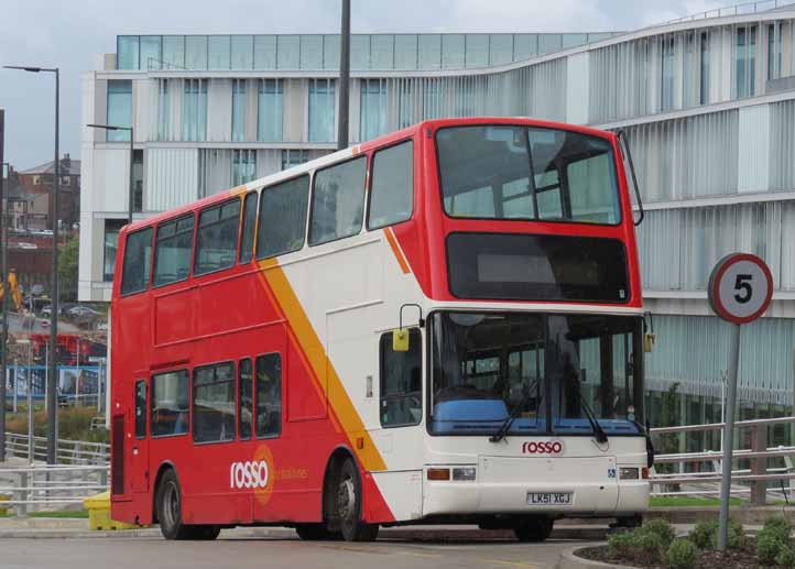 Rosso Volvo B7TL Plaxton President 109